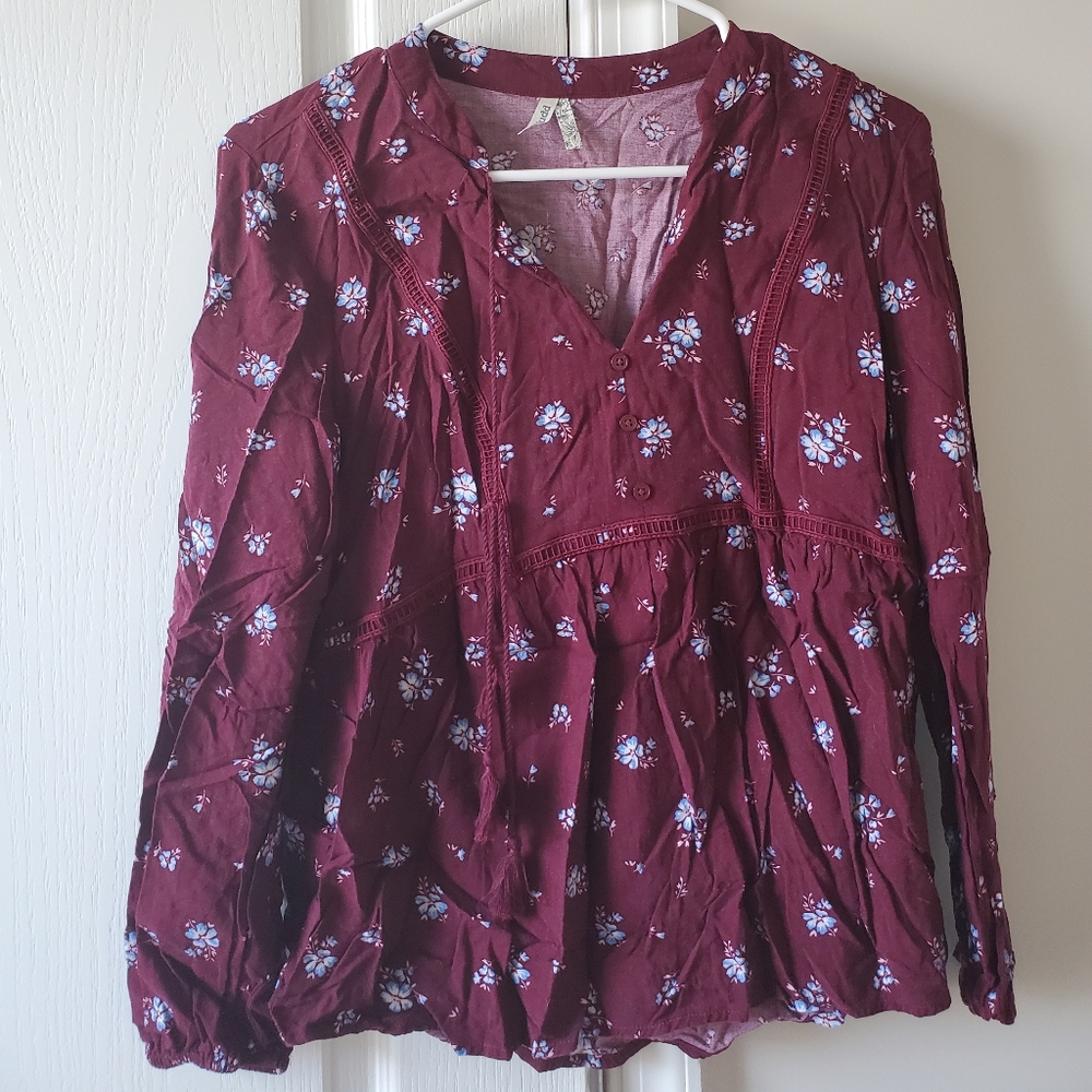Mudd Peasant Blouse